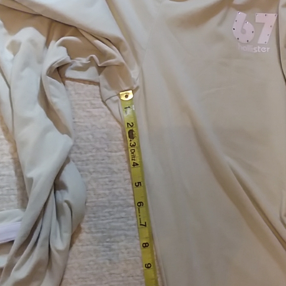 HOLLISTER CO Women's Sweat Pants Sz M Cream Pink - Picture 5 of 8